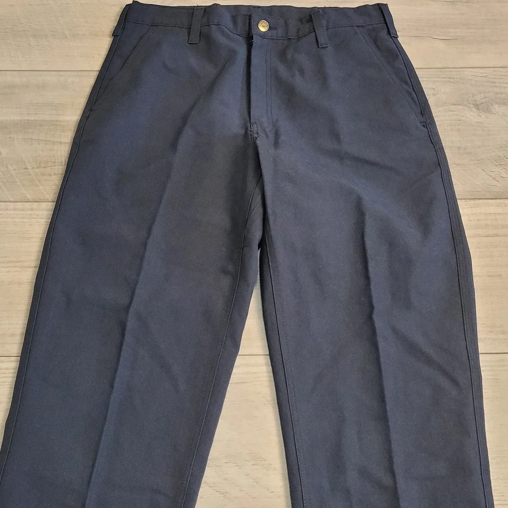 🔥Workrite FR Nomex 2112 Flame‑Resistant Pants Men's Navy 33×31 CAT 1 ATPV 7.0